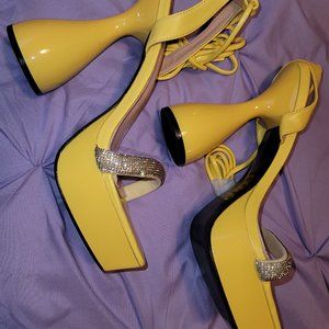 GLADIATOR PLATFORM SANDALS